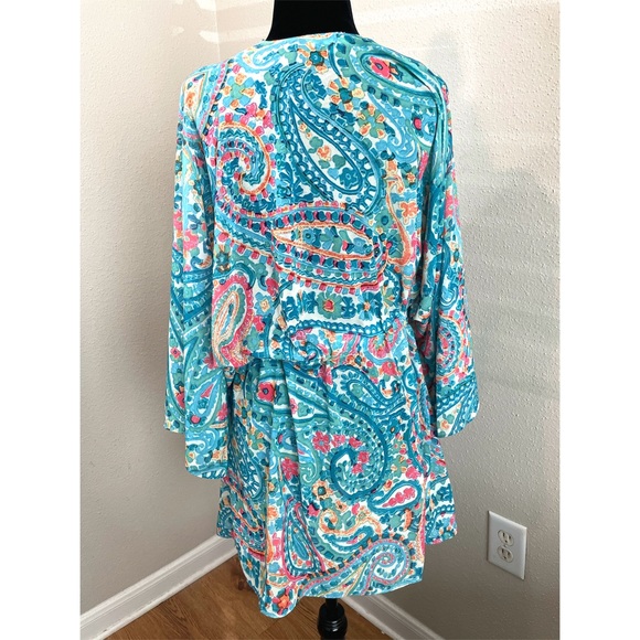 Umgee Paisley Kimono - Picture 3 of 4